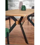 FOLDING TABLE BACARDI, NATURAL OAK / BLACK order